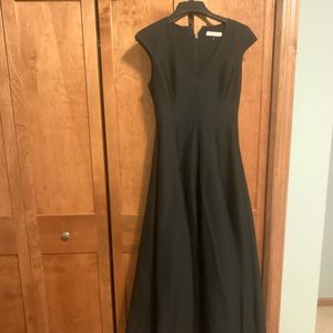 Halston heritage prom dress black size 2